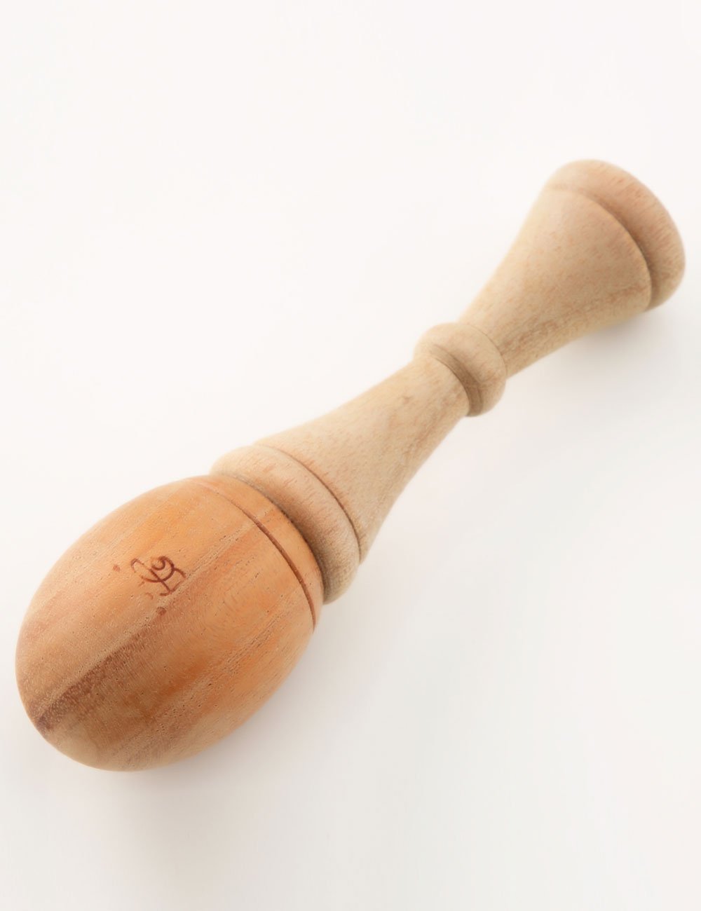 Neem Wooden Rattle - Classic closed